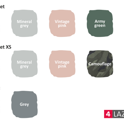 4Lazylegs Pocket Canvas Draagzak