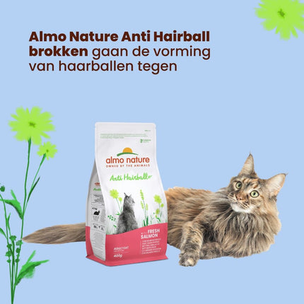 Almo Nature Anti Hairball Droogvoer Kat - 400 g of 2 kg