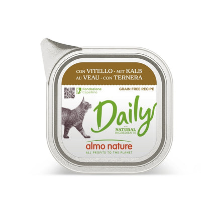 Almo Nature Daily Natvoer Kat - Kuipje  - 32 x 100g