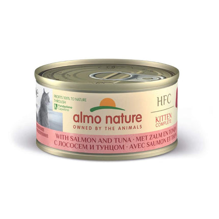 Almo Nature HFC Compleet Natvoer Kat - Kitten - Blik - 24 x 70 gram