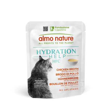 Almo Nature HFC Hydration Help Natvoer Kat - Zakjes - 24 x 50g