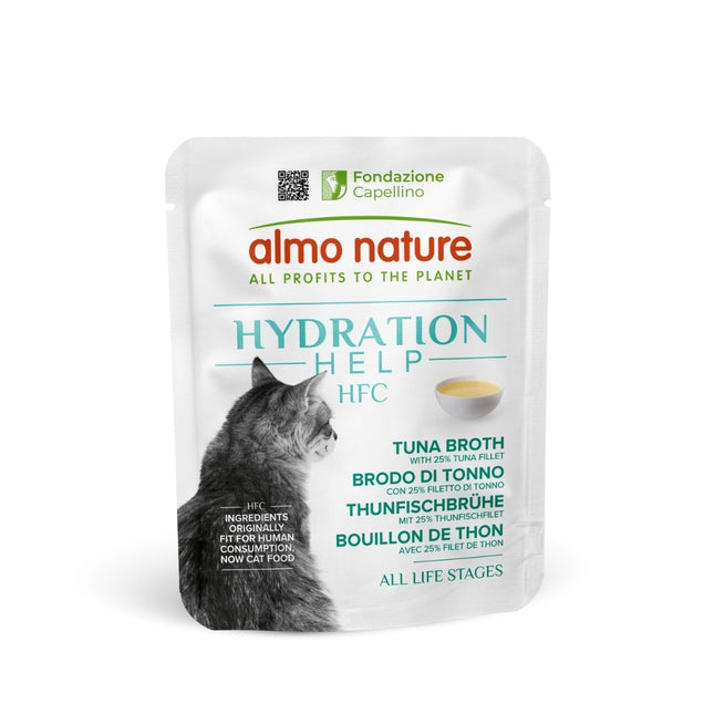 Almo Nature HFC Hydration Help Natvoer Kat - Zakjes - 24 x 50g