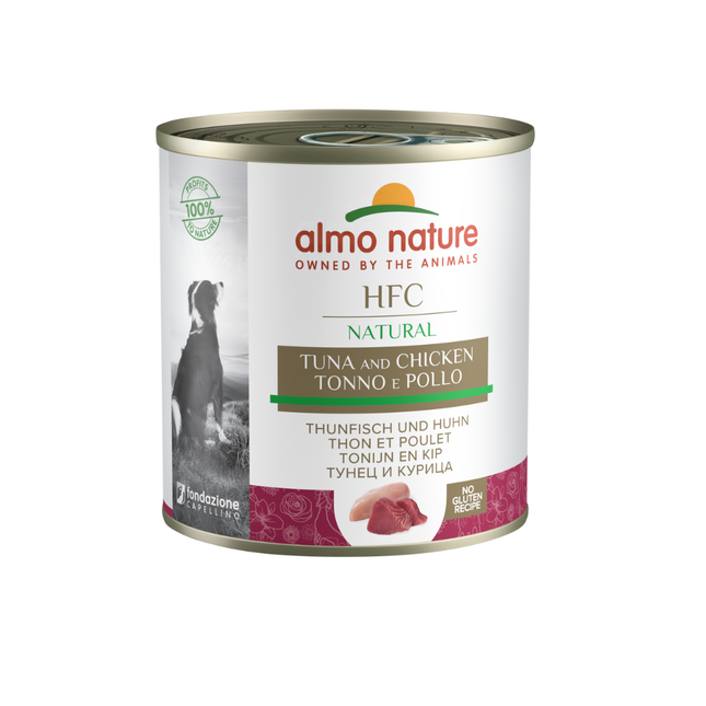 Almo Nature HFC Natvoer Hond - Natural -  Blik - 12 x 290g