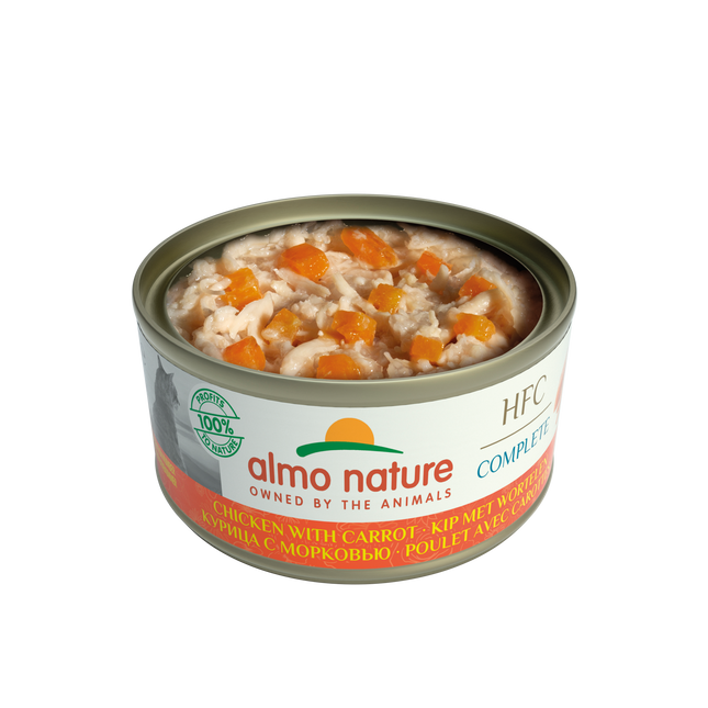 Almo Nature HFC Natvoer Kat - Compleet - Blik - 24 x 70g