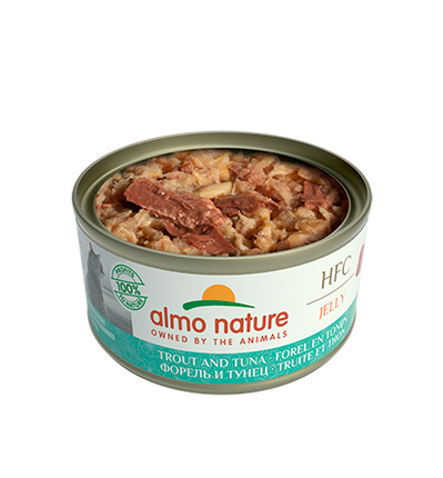 Almo Nature HFC Natvoer Kat - Jelly - Blik  - 24 x 70g