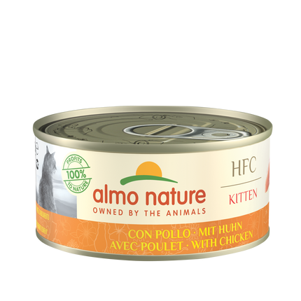 Almo Nature HFC Natvoer Kat - Kitten -  Blik - 24 x 150g