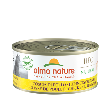 Almo Nature HFC Natvoer Kat - Natural -  Blik - 24 x 150g