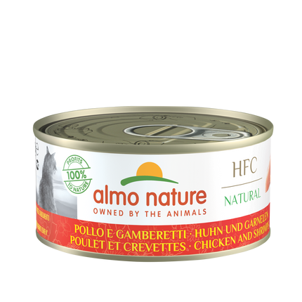 Almo Nature HFC Natvoer Kat - Natural -  Blik - 24 x 150g