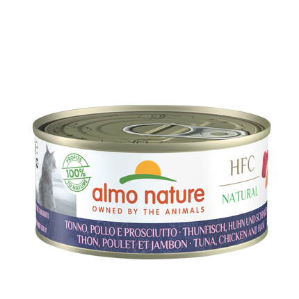 Almo Nature HFC Natvoer Kat - Natural -  Blik - 24 x 150g
