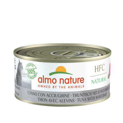 Almo Nature HFC Natvoer Kat - Natural -  Blik - 24 x 150g