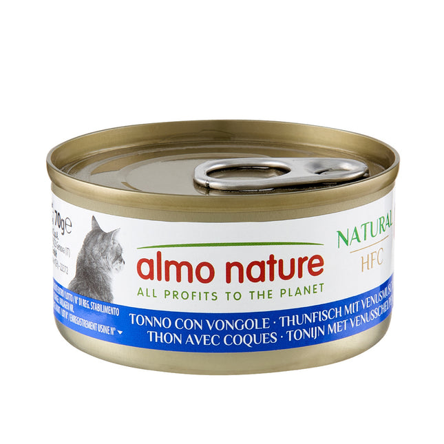 Almo Nature HFC Natvoer Kat - Natural - Blik - 24 x 70g