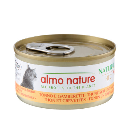 Almo Nature HFC Natvoer Kat - Natural - Blik - 24 x 70g