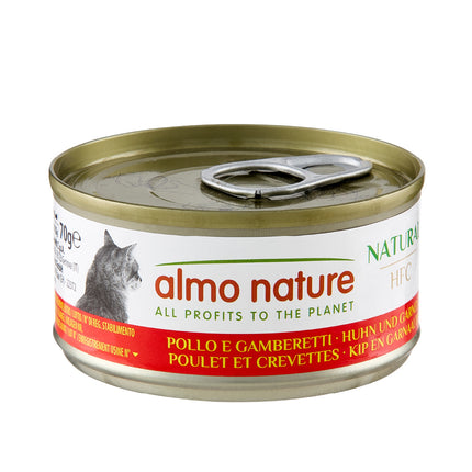 Almo Nature HFC Natvoer Kat - Natural - Blik - 24 x 70g