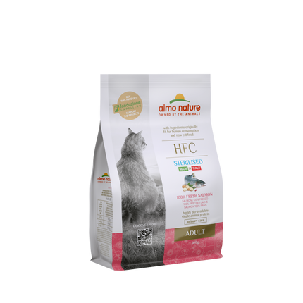 Almo Nature HFC Sterilised Droogvoer Kat - 300g of 1,2kg