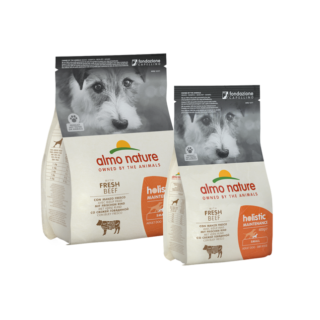 Almo Nature Holistic Droogvoer voor Kleine Hondenrassen - Maintenance - XS/S