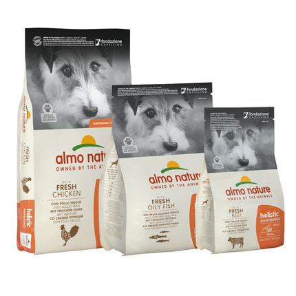Almo Nature Holistic Droogvoer voor Kleine Hondenrassen - Maintenance - XS/S