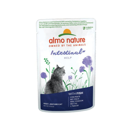 Almo Nature Intestinal Help Natvoer Kat - Zakjes - 30 x 70g