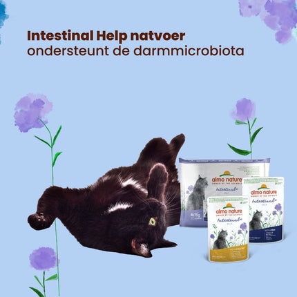 Almo Nature Intestinal Help Natvoer Kat - Zakjes - 30 x 70g
