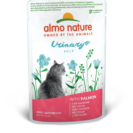 Almo Nature Urinary Help Natvoer Kat - Zakjes - 30 x 70g