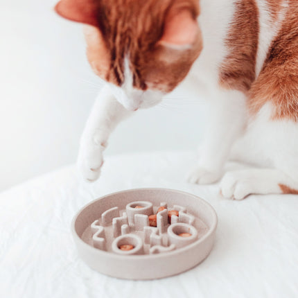 District 70 BAMBOO Slow Feeder voor Katten