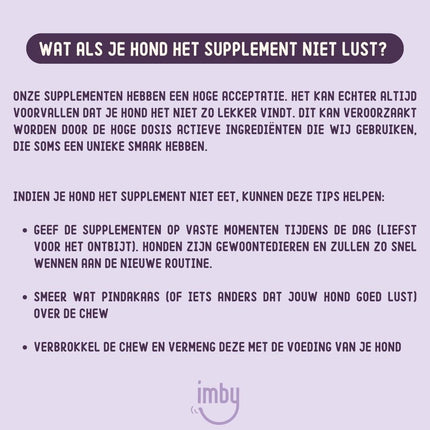 Imby Hip & Joint Supplement voor honden