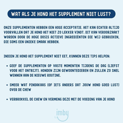 Imby Probiotics Supplement voor honden