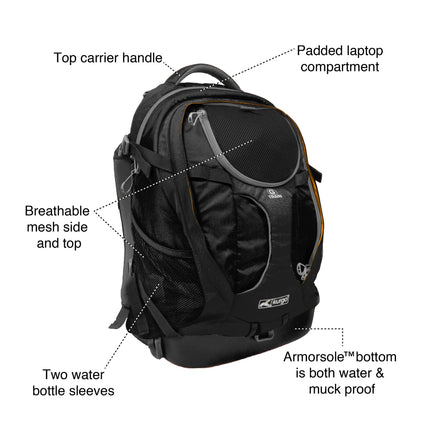 G-Train Dog Carrier Backpack Black