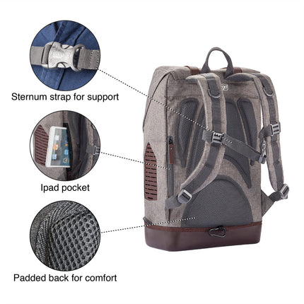 Classy dog rucksack