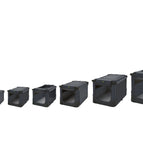 Antraciet / XX-Small - 52 x 33 x 33 cm