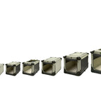 Beige / XX-Small - 52 x 33 x 33 cm