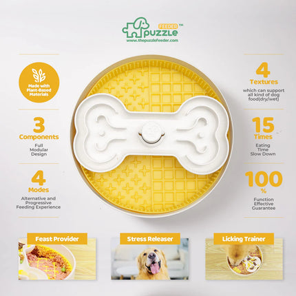 Pet Future Puzzle Feeder - Lick Bowl