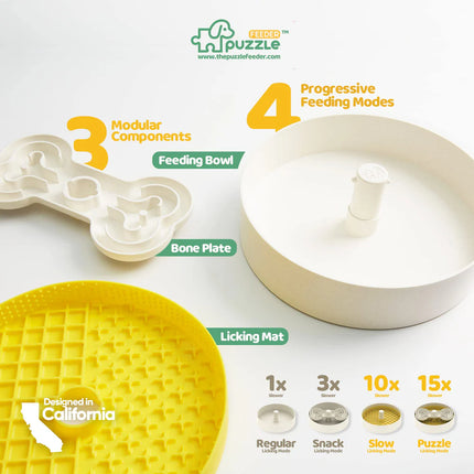 Pet Future Puzzle Feeder - Lick Bowl