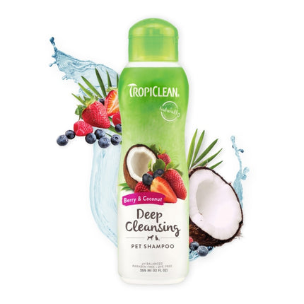TropiClean Deep Cleaning Shampoo - 355ml