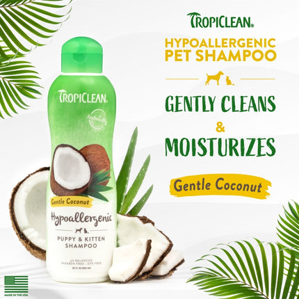 TropiClean Hypoallergene Shampoo - 355ml
