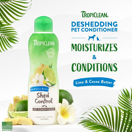 TropiClean Shed Control Conditioner - 355ml