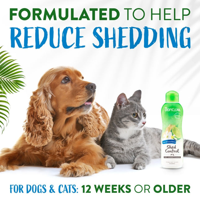 TropiClean Shed Control Conditioner - 355ml