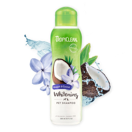 TropiClean Whitening Shampoo - 355ml