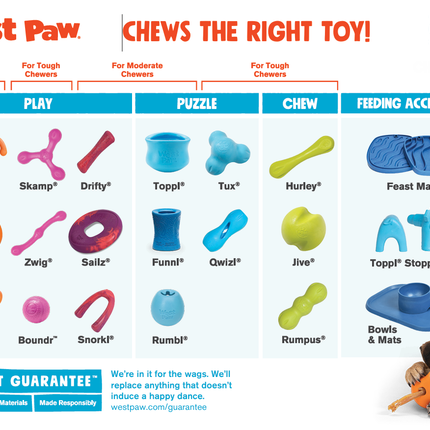 West Paw Zogoflex Toppl